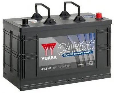 Стартерная аккумуляторная батарея Cargo Super Heavy Duty Batteries (SHD) YUASA купить