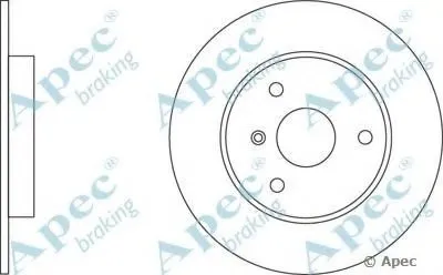 Тормозной диск APEC braking купить