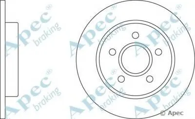 Тормозной диск APEC braking купить