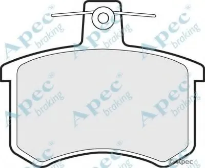 Комплект тормозных колодок, дисковый тормоз APEC braking купить