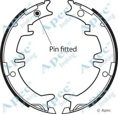 Тормозные колодки APEC braking купить