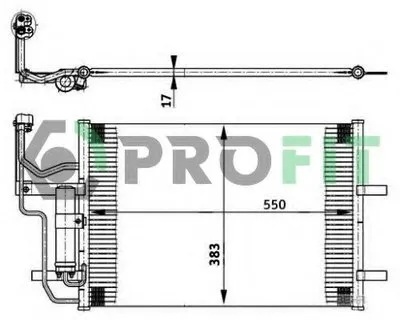 Конденсатор, кондиционер PROFIT купить