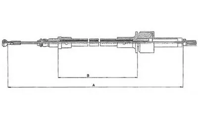 Тросик сцепления TEXTAR купить