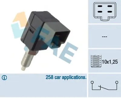 Выключатель, привод сцепления (Tempomat) FAE купить