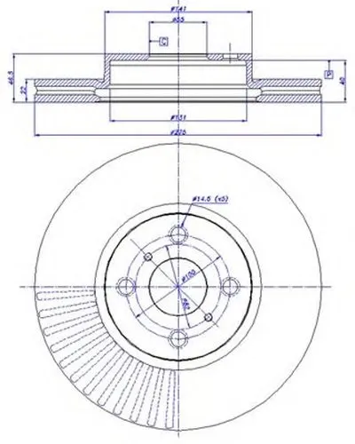 Тормозной диск CAR купить