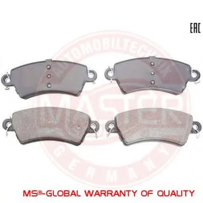 Комплект тормозных колодок, дисковый тормоз Anti-Noise MASTER-SPORT купить