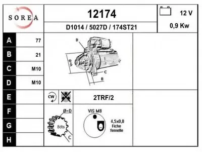 Стартер EAI купить