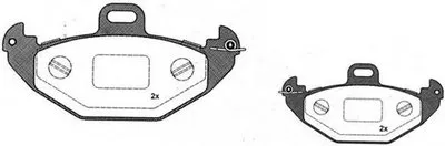 Комплект тормозных колодок, дисковый тормоз RAICAM купить