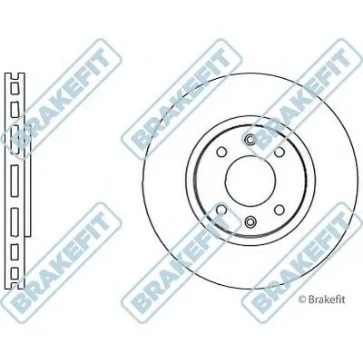 Тормозной диск Brake Fit APEC braking купить