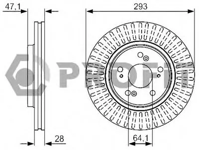 Тормозной диск PROFIT купить