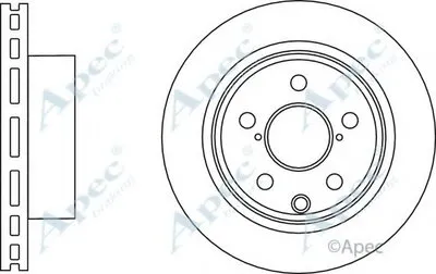 Тормозной диск APEC braking купить