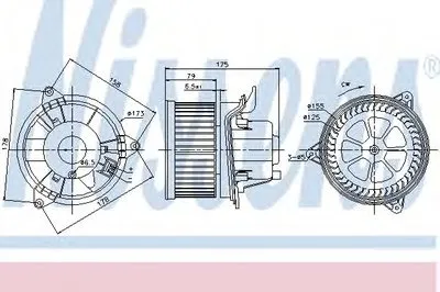Вентиляция салона NISSENS купить