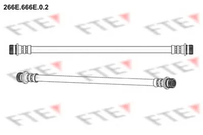 Тормозной шланг FTE купить