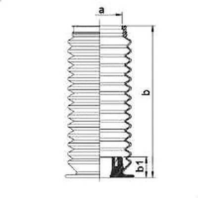 Пыльник, рулевое управление SPIDAN купить