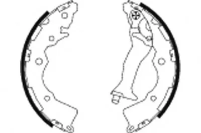 Комплект тормозных колодок HELLA купить
