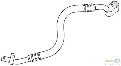 Трубопровод высокого давления, кондиционер BEHR HELLA SERVICE HELLA купить