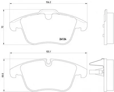 Комплект тормозных колодок, дисковый тормоз HELLA PAGID купить