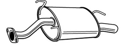 Глушитель выхлопных газов конечный WALKER купить