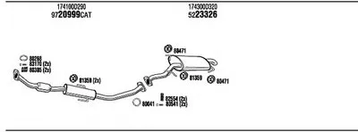 Система выпуска ОГ WALKER купить