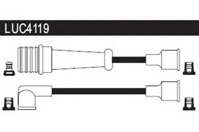 Комплект проводов зажигания LUCAS ELECTRICAL купить