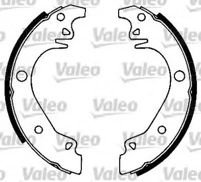 Комплект тормозных колодок VALEO купить
