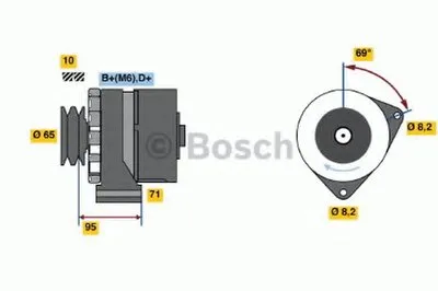 Генератор BOSCH купить