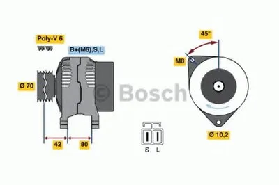 Генератор BOSCH купить