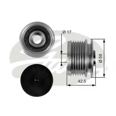 Механизм свободного хода генератора DriveAlign® GATES купить