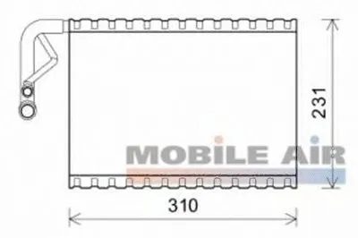 Испаритель, кондиционер VAN WEZEL купить