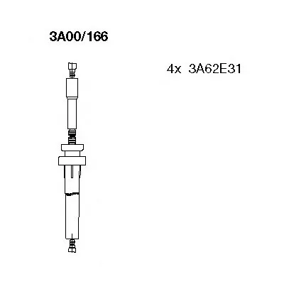 Комплект проводов зажигания BREMI купить