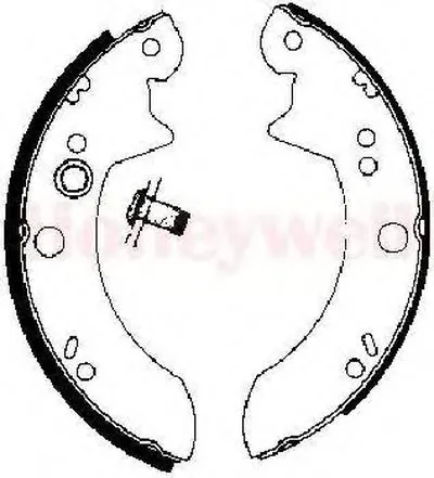 Комплект тормозных колодок JURID купить