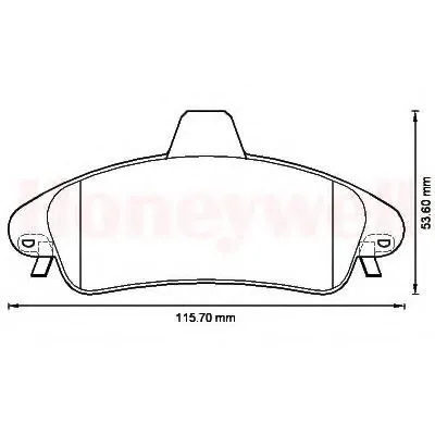 Комплект тормозных колодок, дисковый тормоз JURID купить