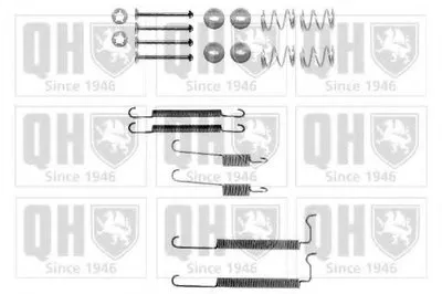 Комплектующие, тормозная колодка QUINTON HAZELL купить