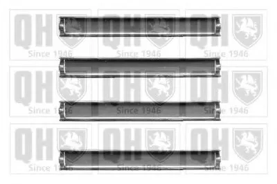 Комплектующие, колодки дискового тормоза QUINTON HAZELL купить