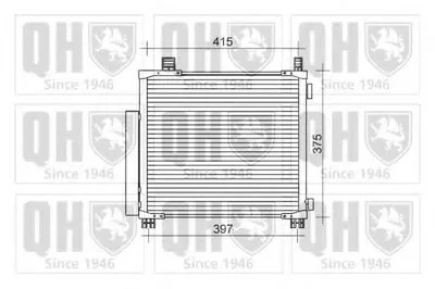 Конденсатор, кондиционер QUINTON HAZELL купить