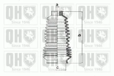 Комплект пылника, рулевое управление QUINTON HAZELL купить