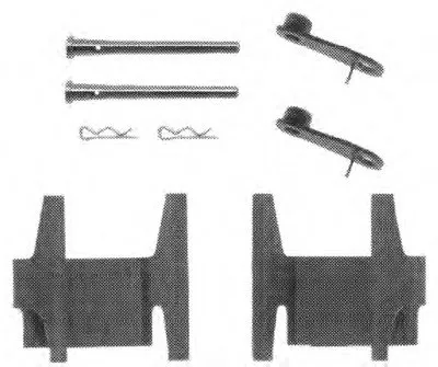 Комплектующие, колодки дискового тормоза PREMIER FERODO купить