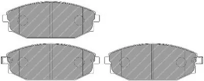 Комплект тормозных колодок, дисковый тормоз PREMIER FERODO купить