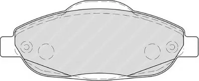 Комплект тормозных колодок, дисковый тормоз PREMIER FERODO купить