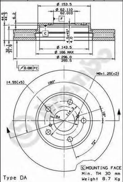 Тормозной диск AP купить