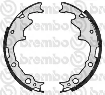 Комплект тормозных колодок BREMBO купить