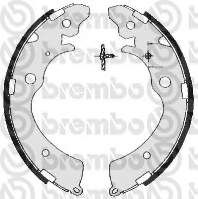 Комплект тормозных колодок BREMBO купить