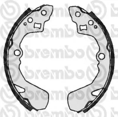 Комплект тормозных колодок BREMBO купить