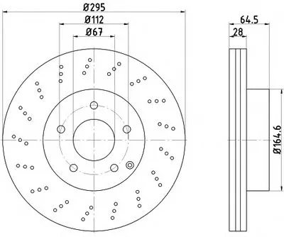 Тормозной диск MINTEX купить