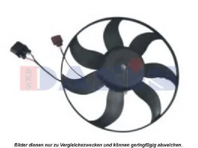 Вентилятор, охлаждение двигателя AKS DASIS купить