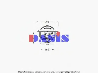 Термостат, охлаждающая жидкость AKS DASIS купить