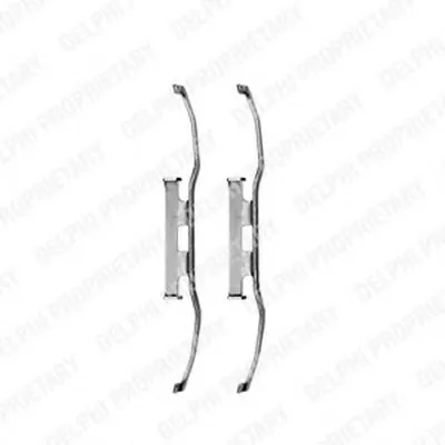 Комплектующие, колодки дискового тормоза DELPHI купить