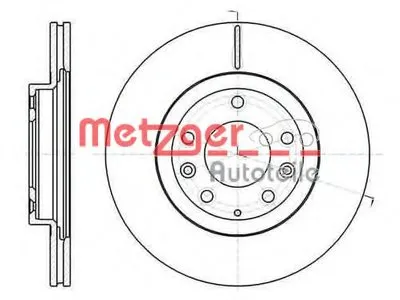 Тормозной диск REMSA METZGER купить