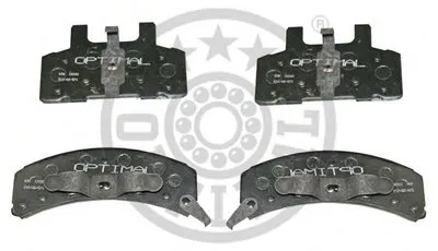 Комплект тормозных колодок, дисковый тормоз OPTIMAL купить
