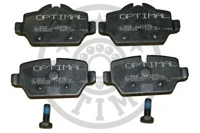 Комплект тормозных колодок, дисковый тормоз OPTIMAL купить